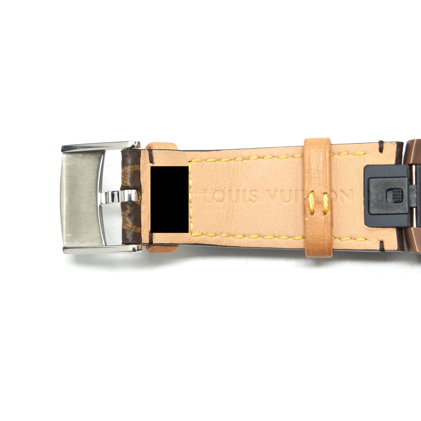 Louis Vuitton Tambour Horizon Light Up Connected Watch Monogram Canvas Strap