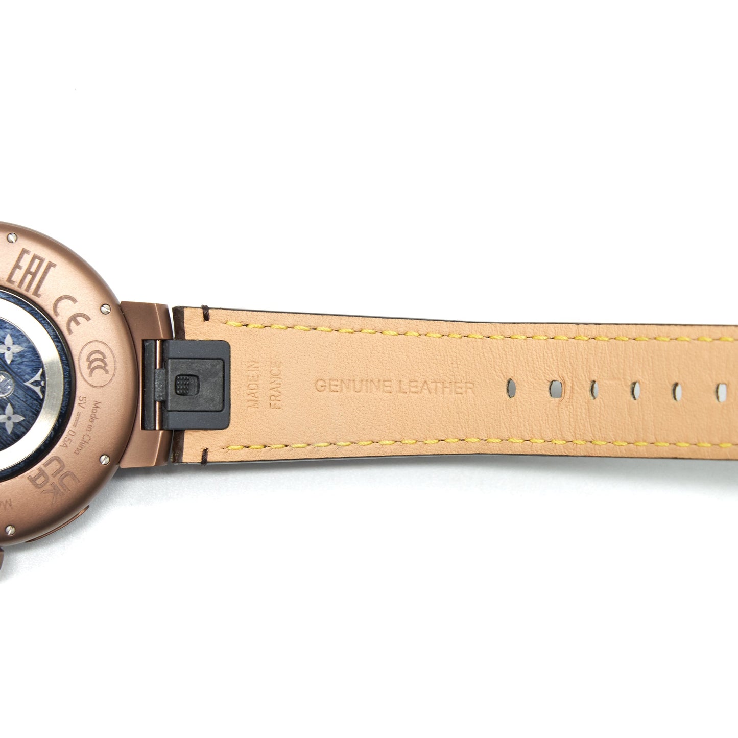 Louis Vuitton Tambour Horizon Light Up Connected Watch Monogram Canvas Strap