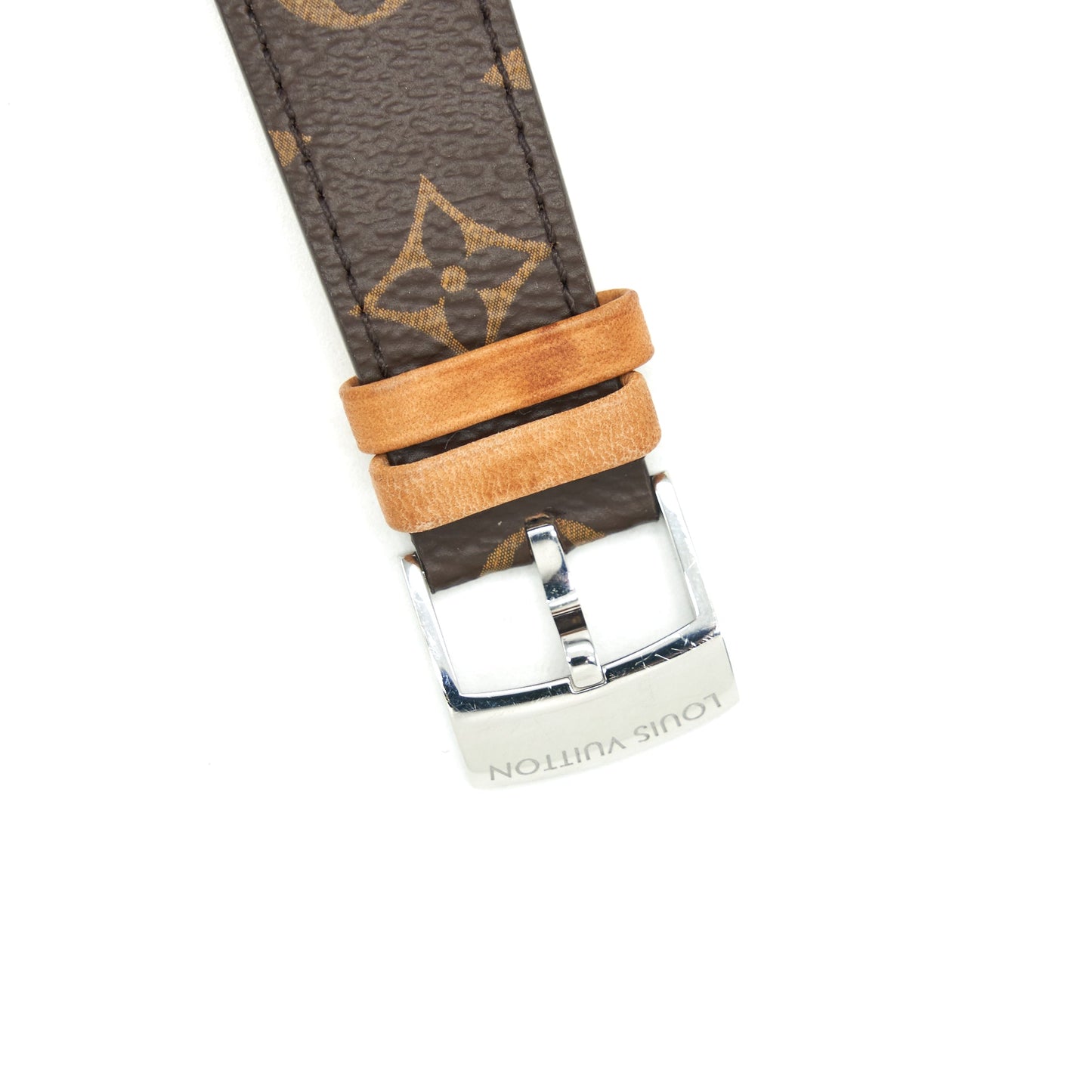 Louis Vuitton Tambour Horizon Light Up Connected Watch Monogram Canvas Strap