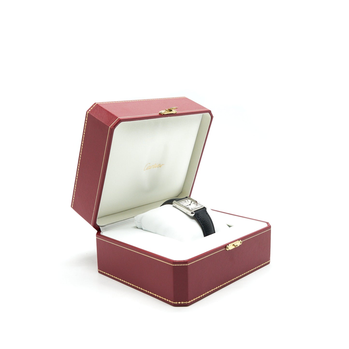 Cartier Tank Solo Small Model Quartz Movement Year 2018 CRWSTA0030
