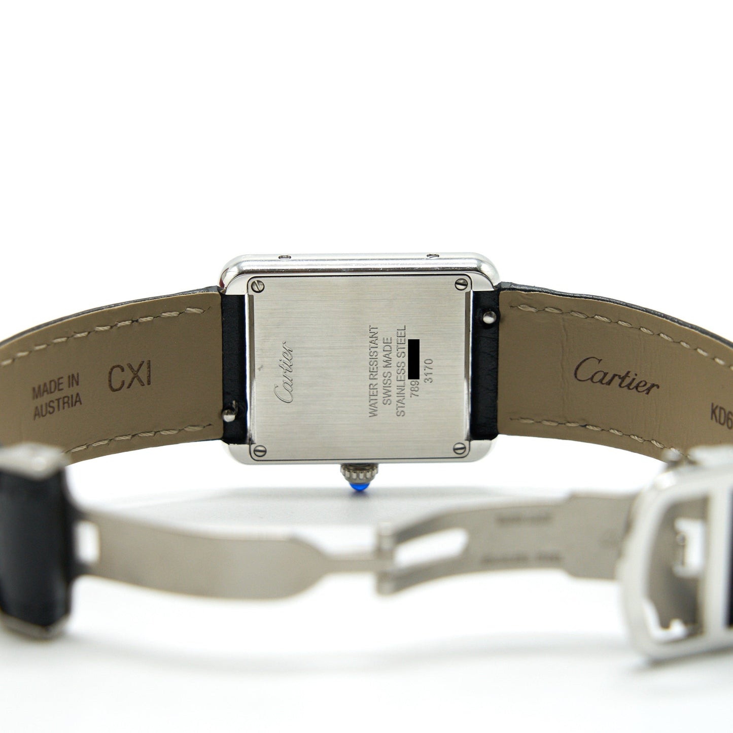 Cartier Tank Solo Small Model Quartz Movement Year 2018 CRWSTA0030