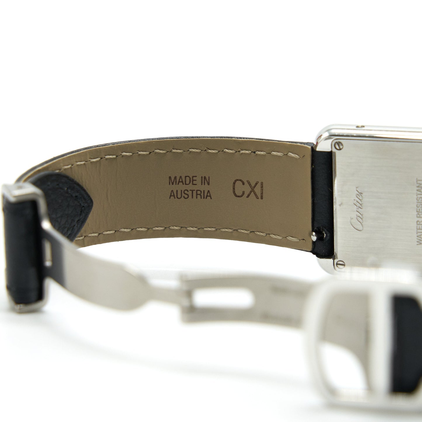 Cartier Tank Solo Small Model Quartz Movement Year 2018 CRWSTA0030