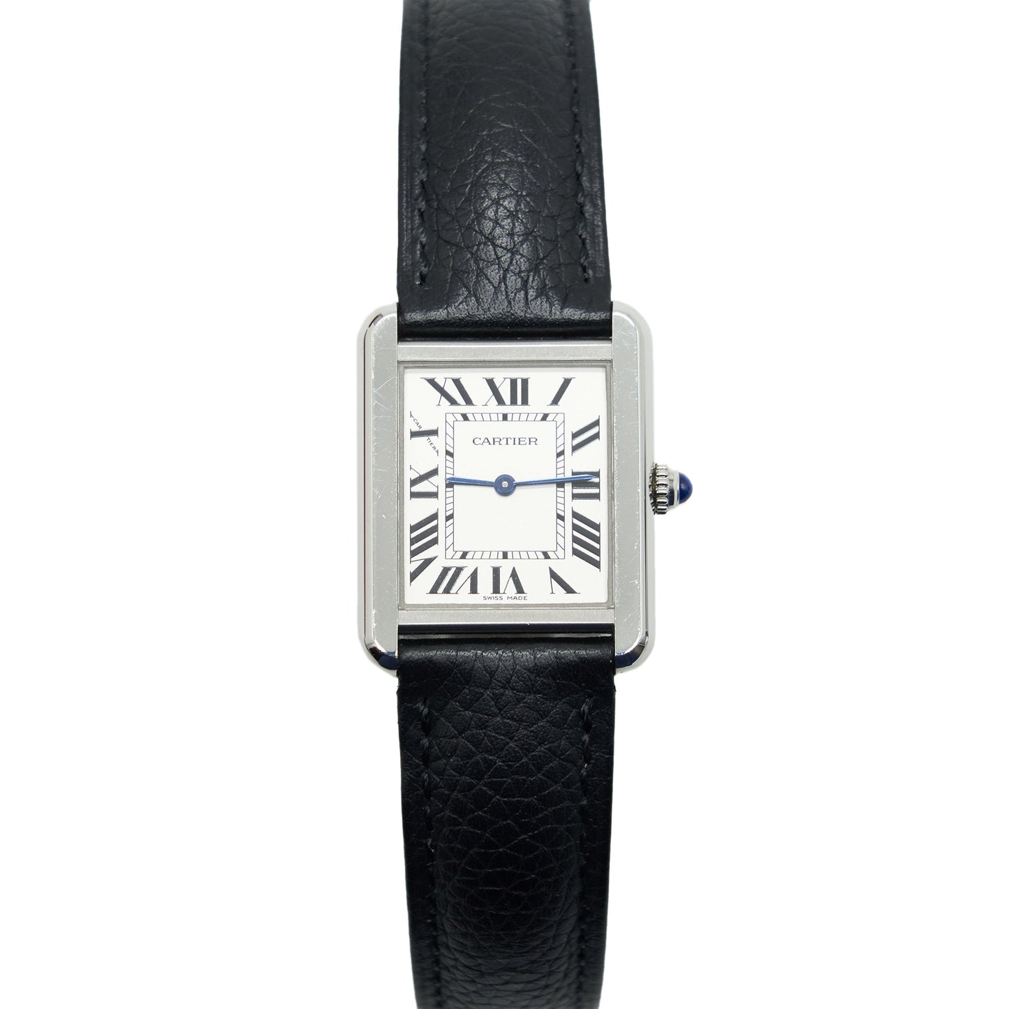 Cartier Tank Solo Small Model Quartz Movement Year 2018 CRWSTA0030