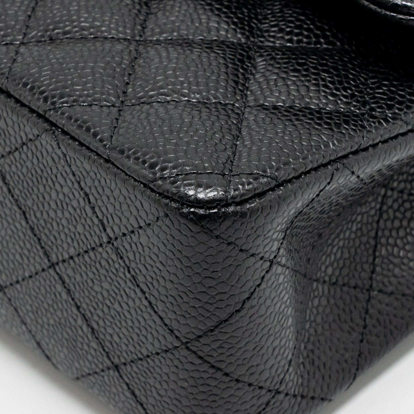 Chanel Small Classic Double Flap Bag Caviar Black GHW (Microchip)