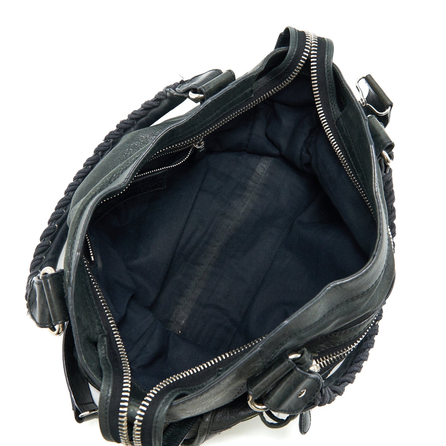 Balenciaga Giant City in Black SHW