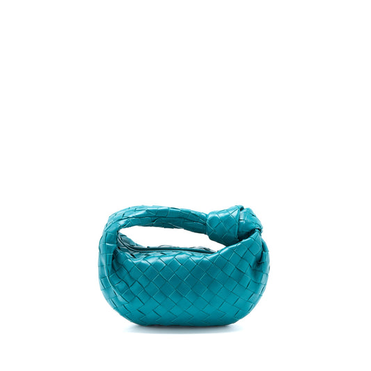 Bottega Veneta Mini Jodie Lambskin Mallard GHW