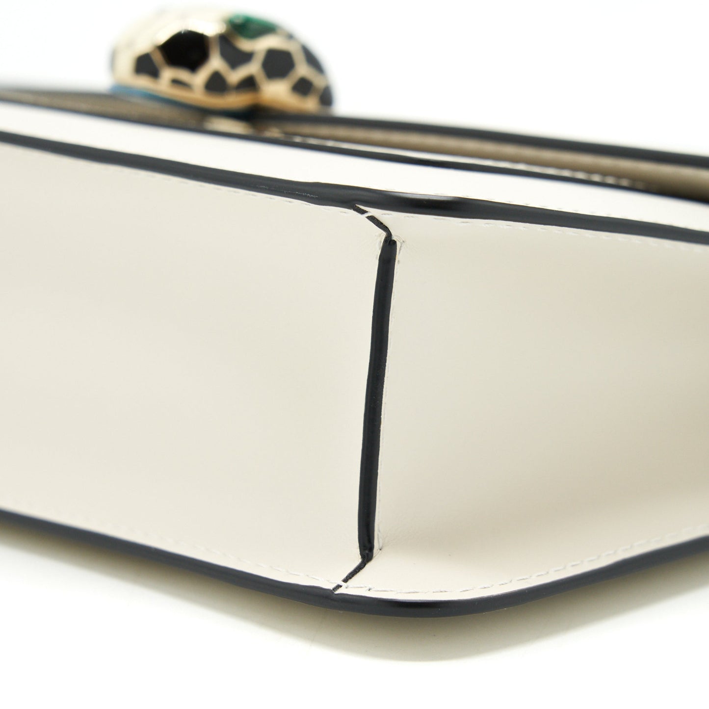 Bvlgari Serpenti Forever crossbody bag White LGHW