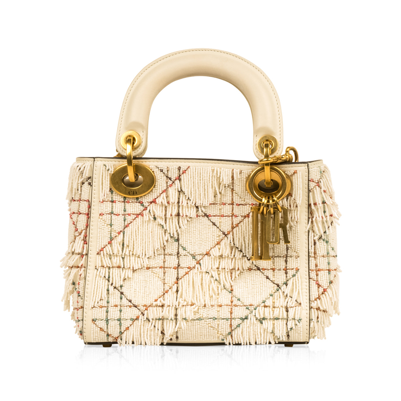 Luxury Dior Beaded Tassel Mini