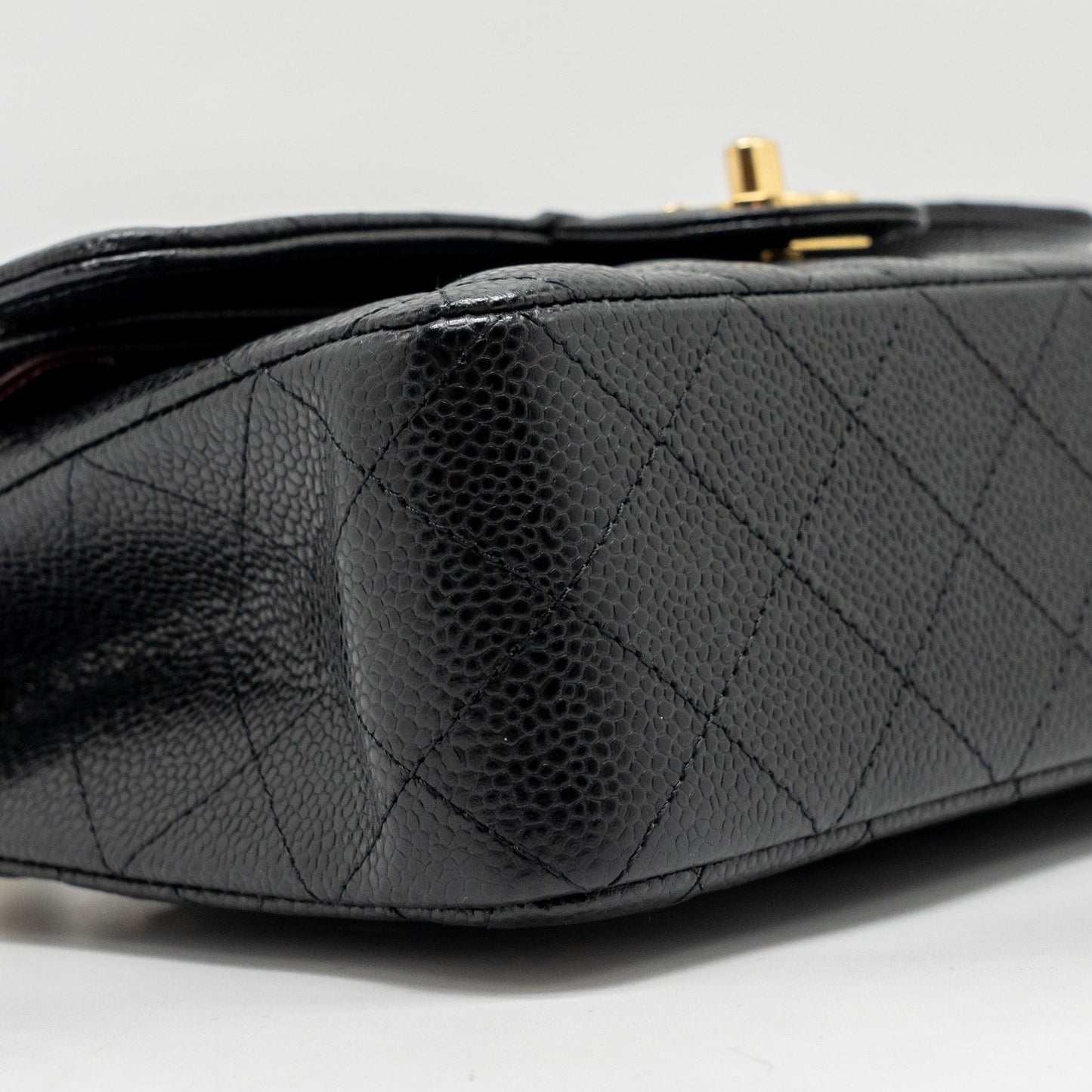 Chanel Small Classic Double Flap Bag Caviar Black GHW(microchip)