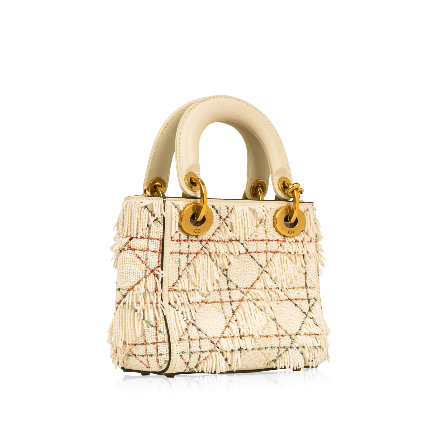 Luxury Dior Beaded Tassel Mini