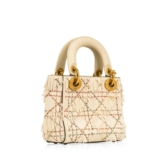 Luxury Dior Beaded Tassel Mini