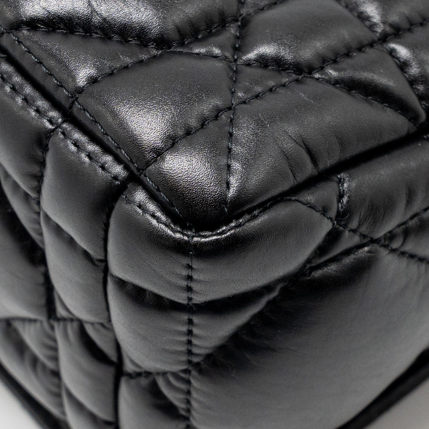 Dior Medium Dior Caro Bag Calfskin SO Black