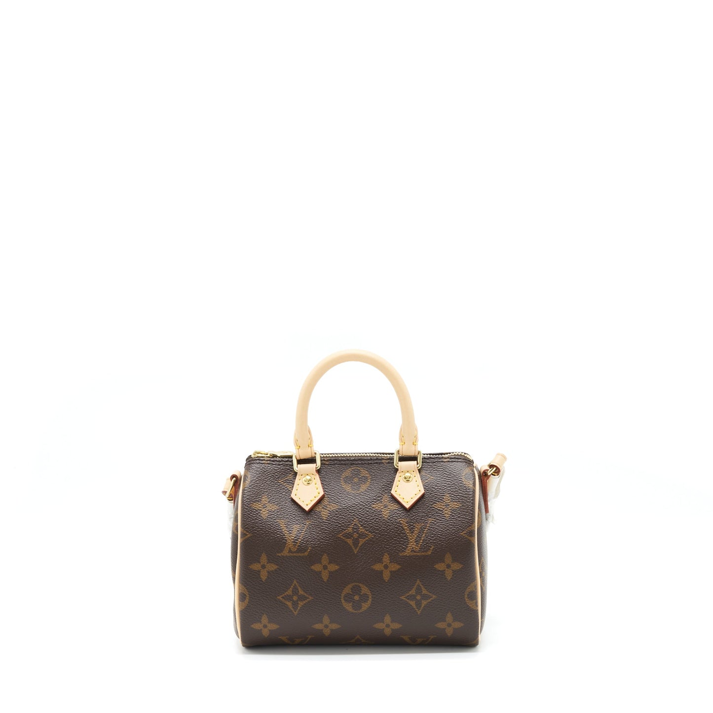 Louis Vuitton Nano Speedy Monogram Canvas GHW