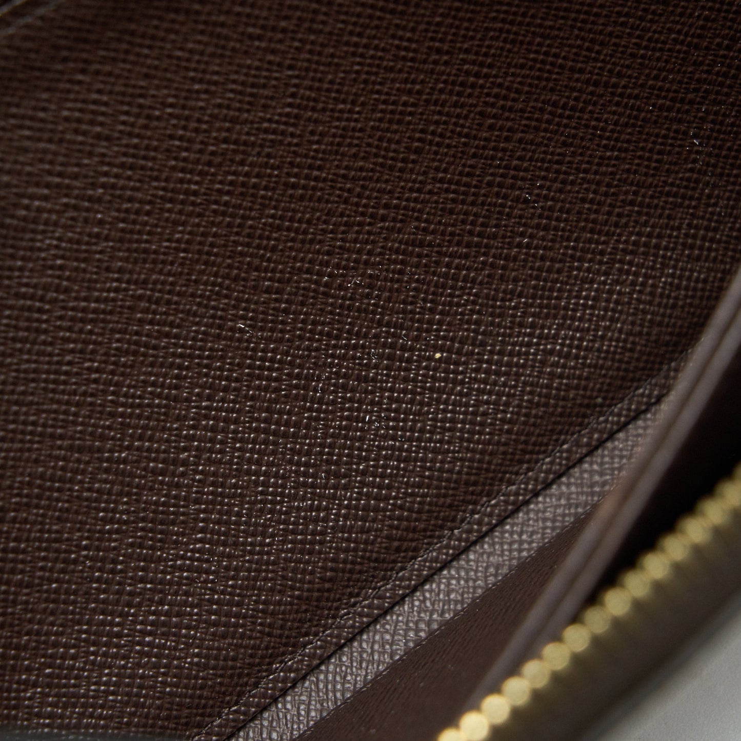 Louis Vuitton Zippy Wallet In Damier Ebene