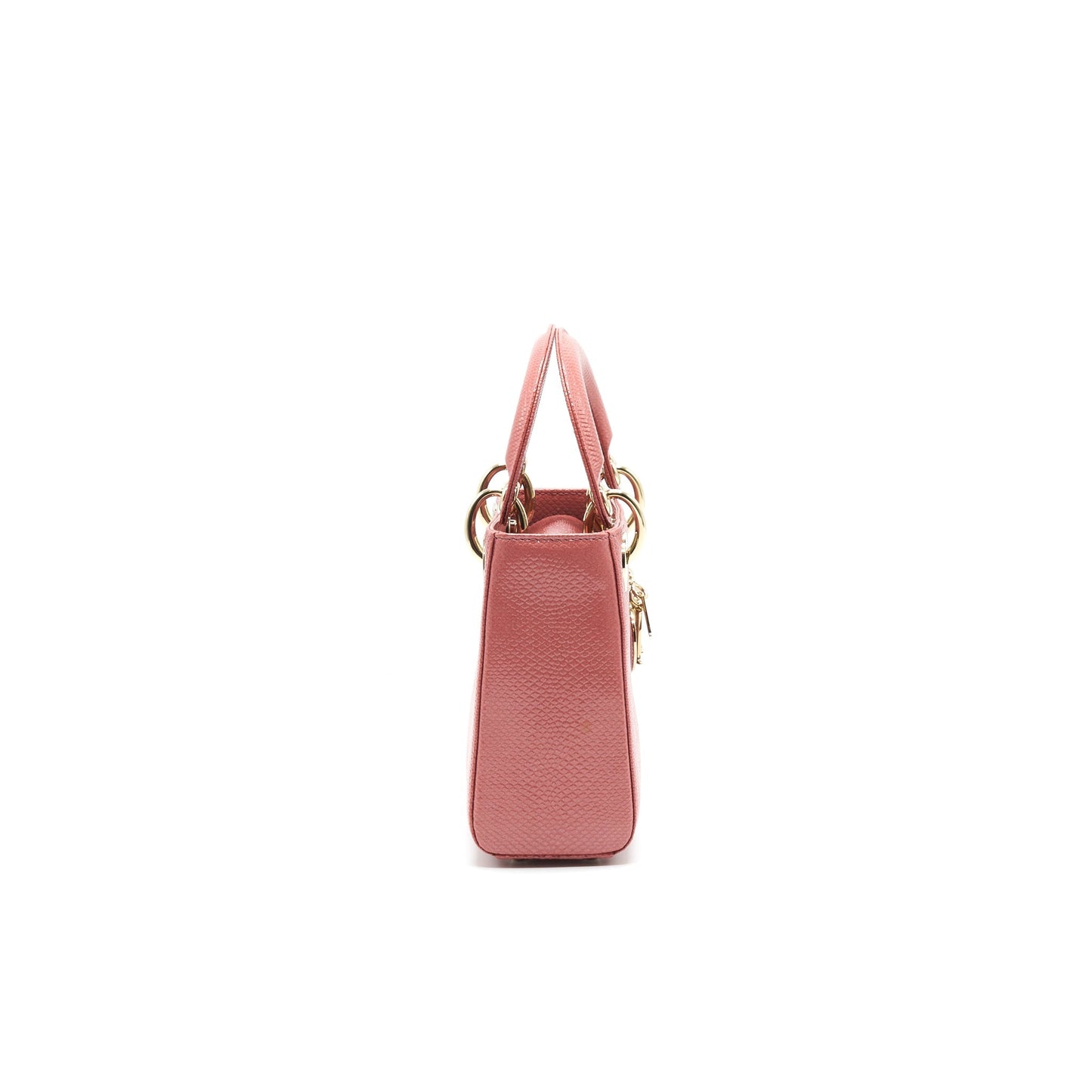 Luxury Dior Lizard mini Lady Luxury Dior Bag pink GHW