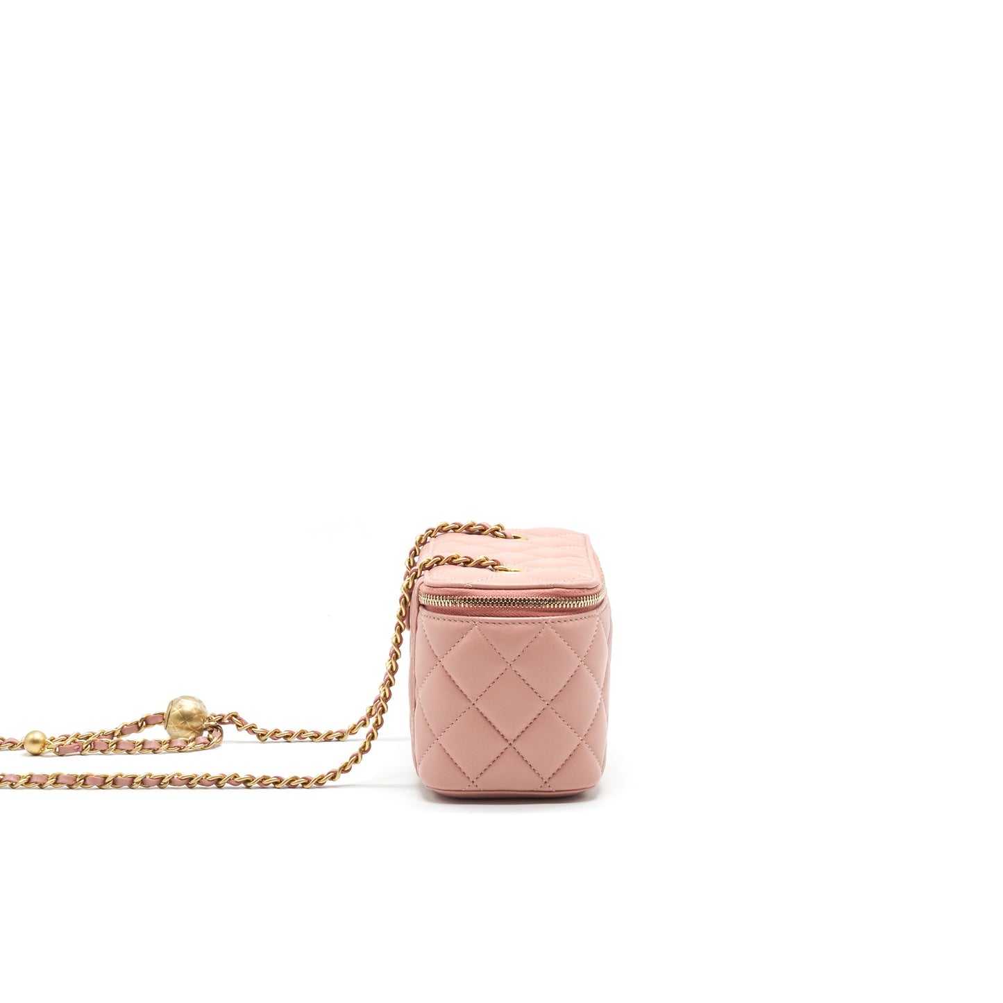Chanel 21B Dark Pink Pearl Crush Rectangular Vanity