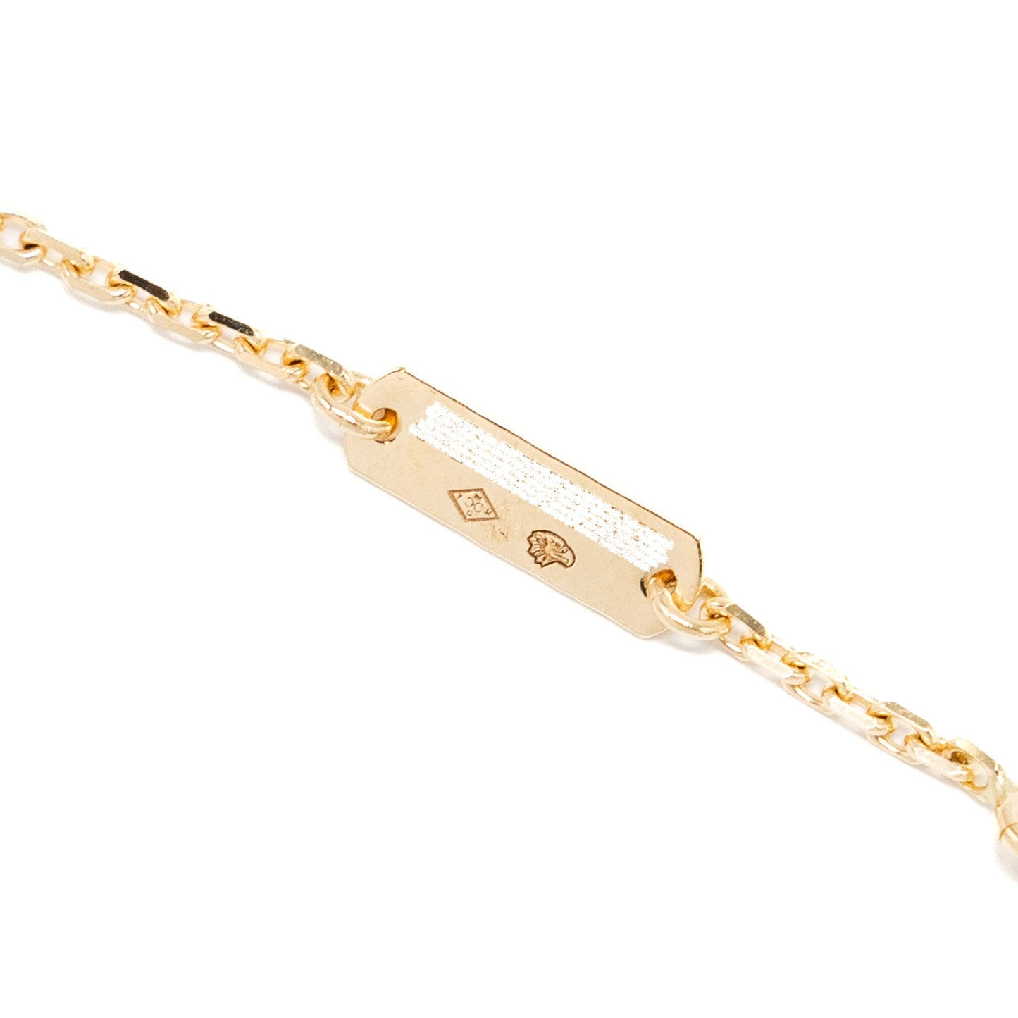 Van Cleef & Arpels Vintage Alhambra Pendant Malachite Yellow GOLD