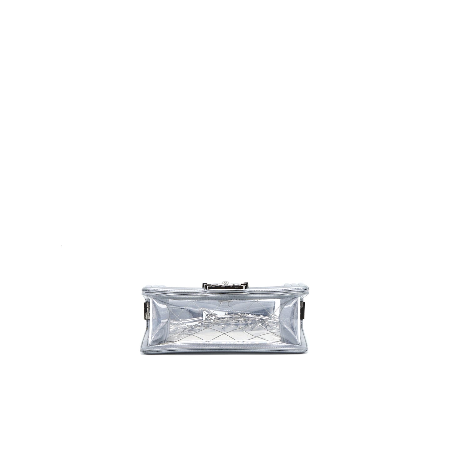 Chanel Small Boy PVC/Lambskin Silver SHW