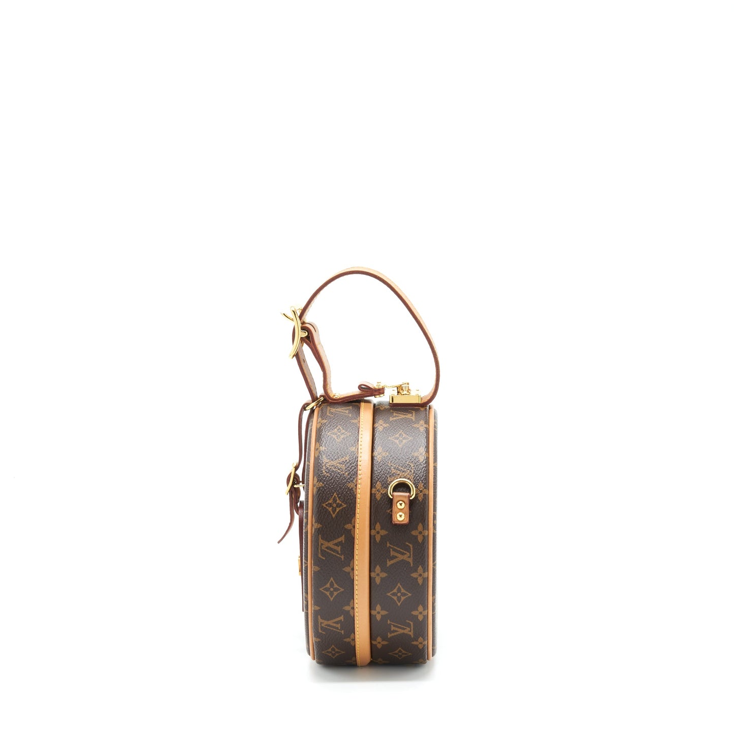 Louis Vuitton Petite Boite Chapeau Monogram Canvas GHW