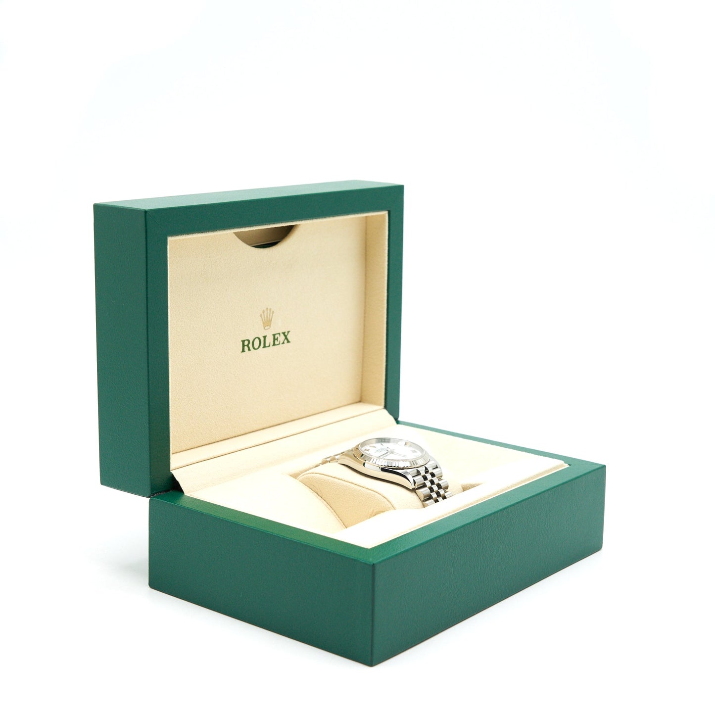 Rolex Datejust 36 Oyster Steel And White Gold White Dial
