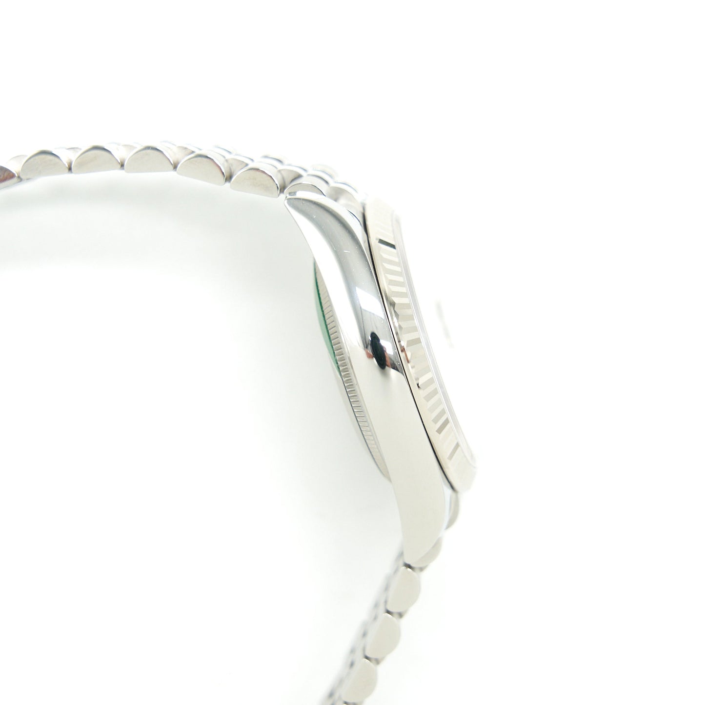 Rolex Datejust 36 Oyster Steel And White Gold White Dial