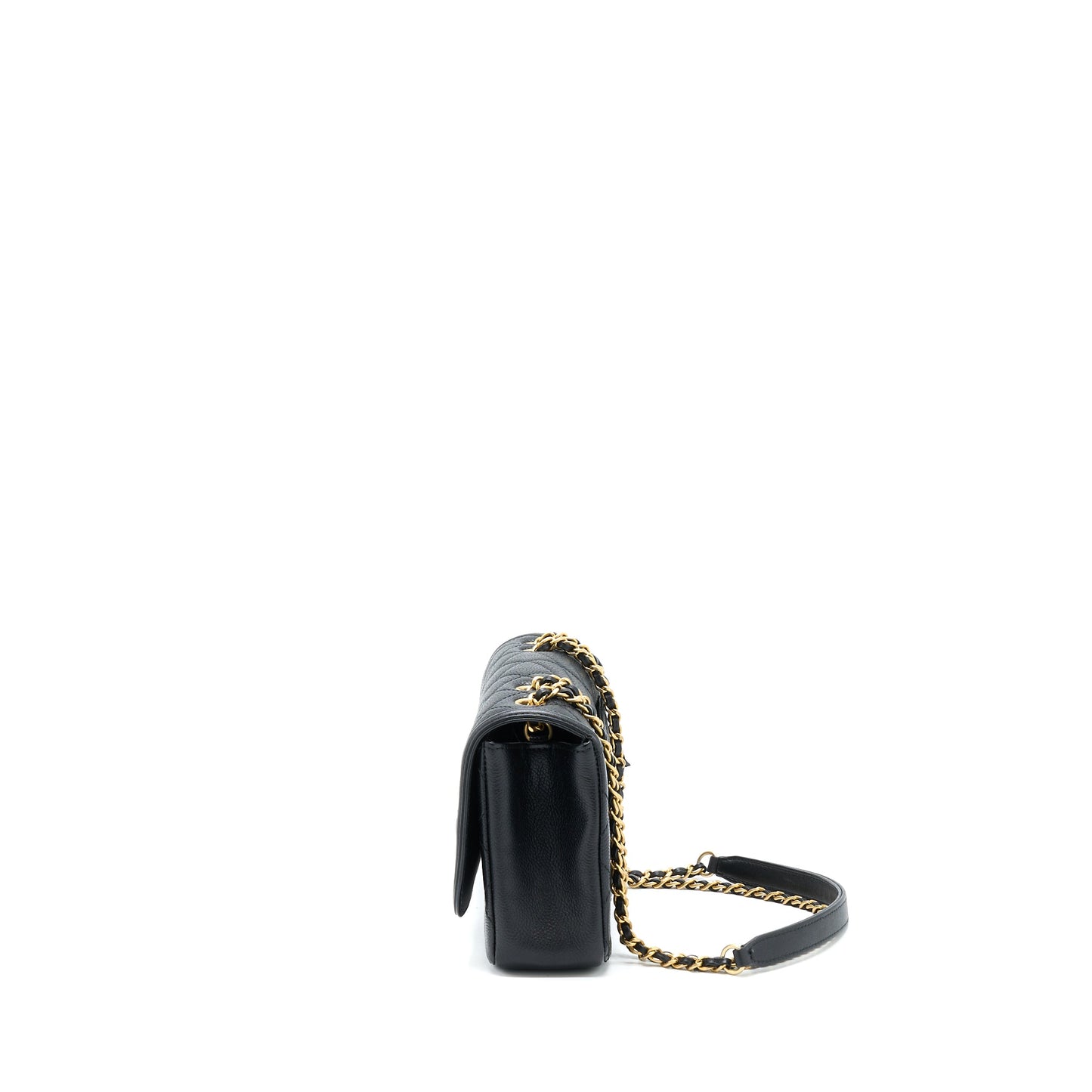 Chanel Filigree Flap Bag Caviar Black GHW