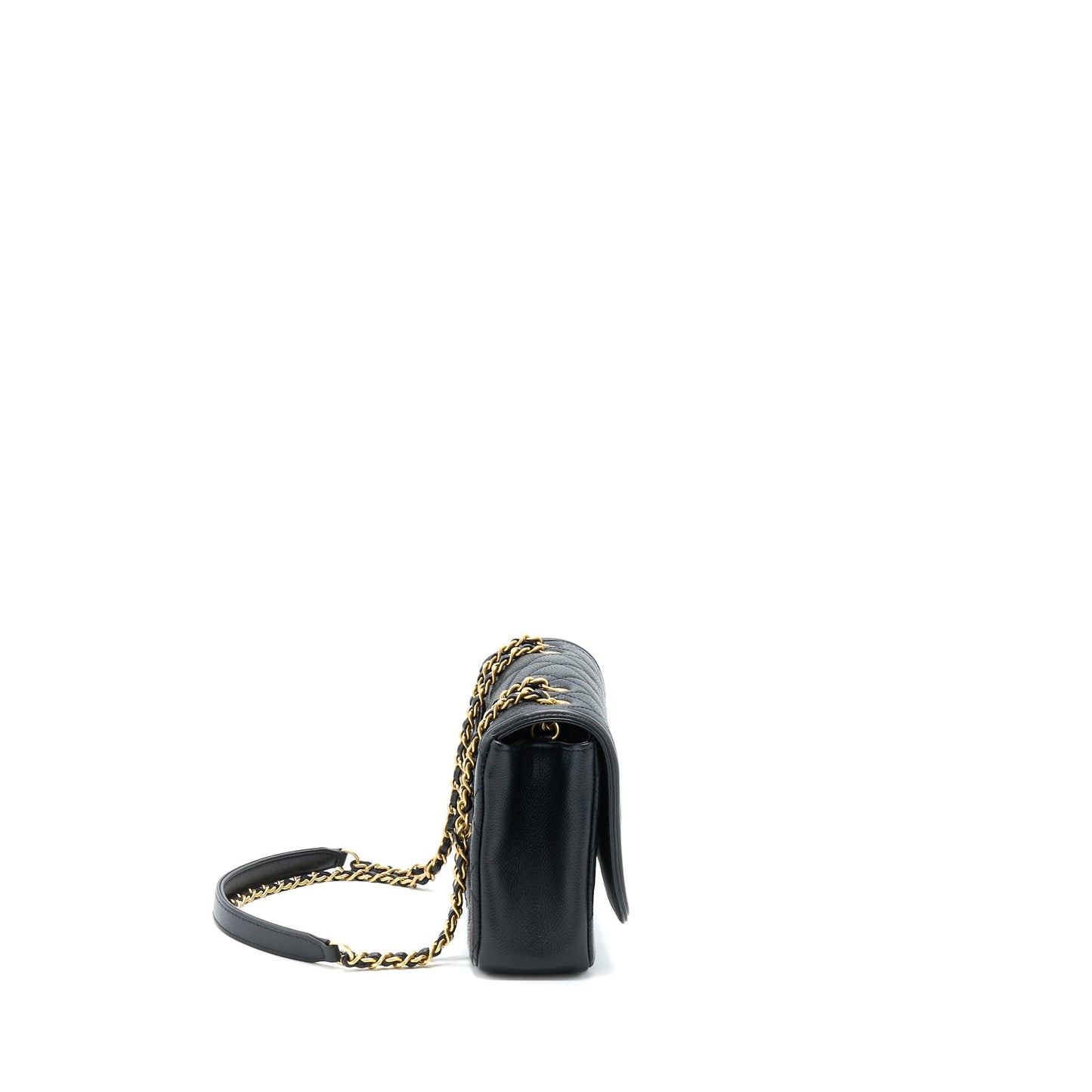 Chanel Filigree Flap Bag Caviar Black GHW