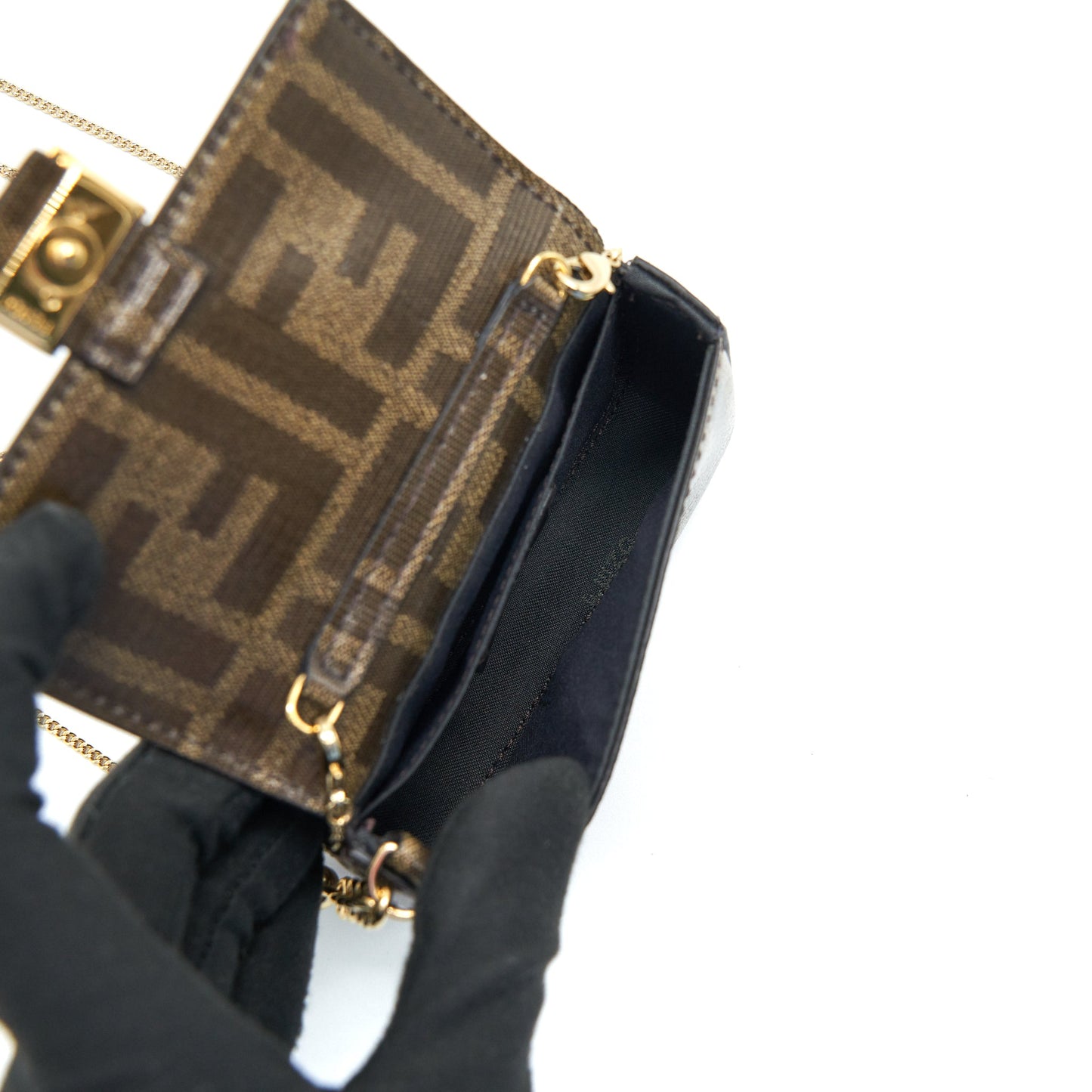 Fendi Mini Crossbody Pouche with Chain