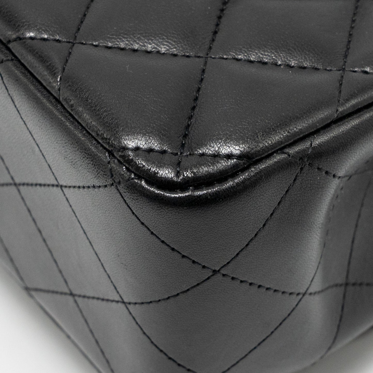 Chanel Jumbo Classic Double Flap Bag Lambskin Black SHW