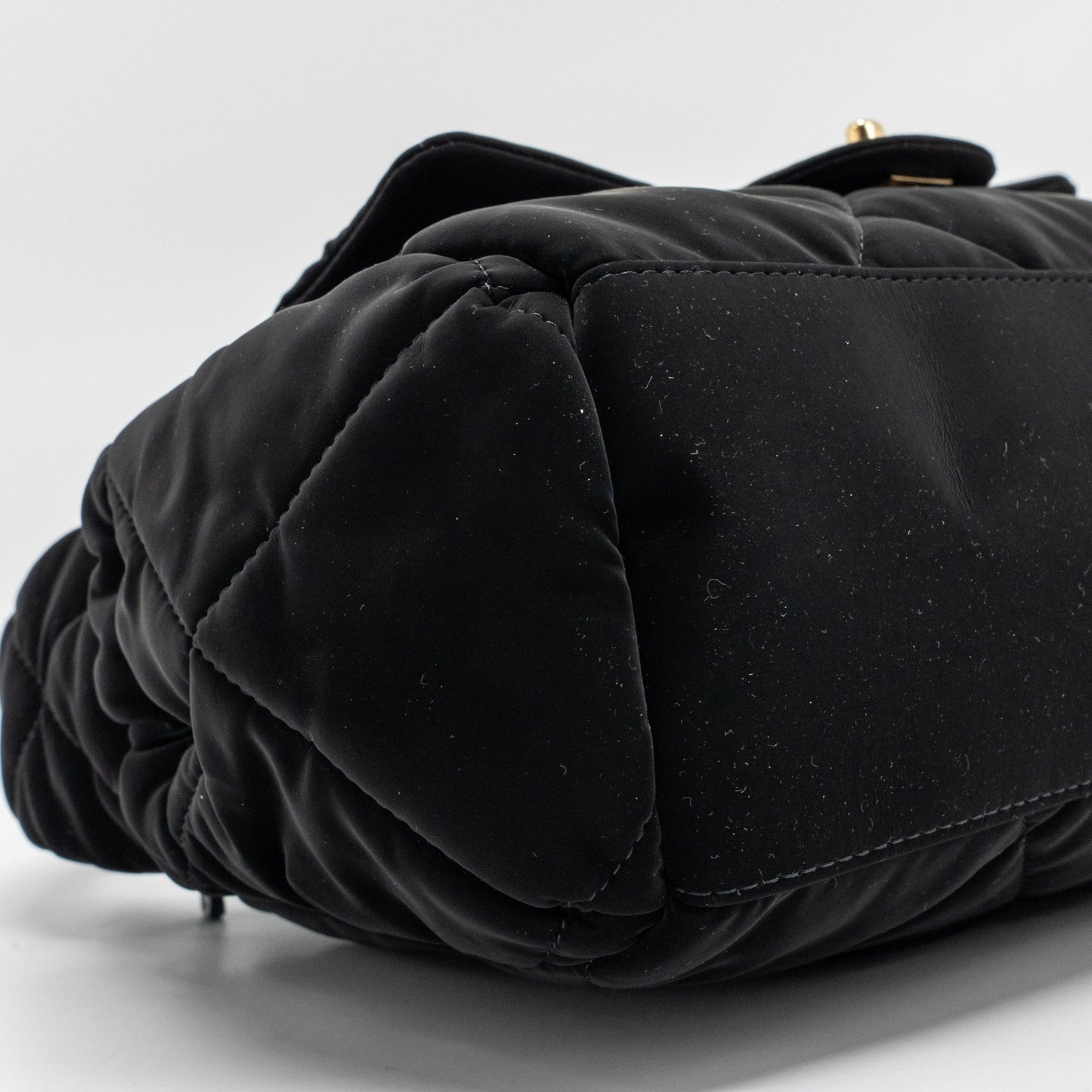Chanel 24N Ski Series Coconeige Shoulder Bag Nylon Black GHW(microchip)