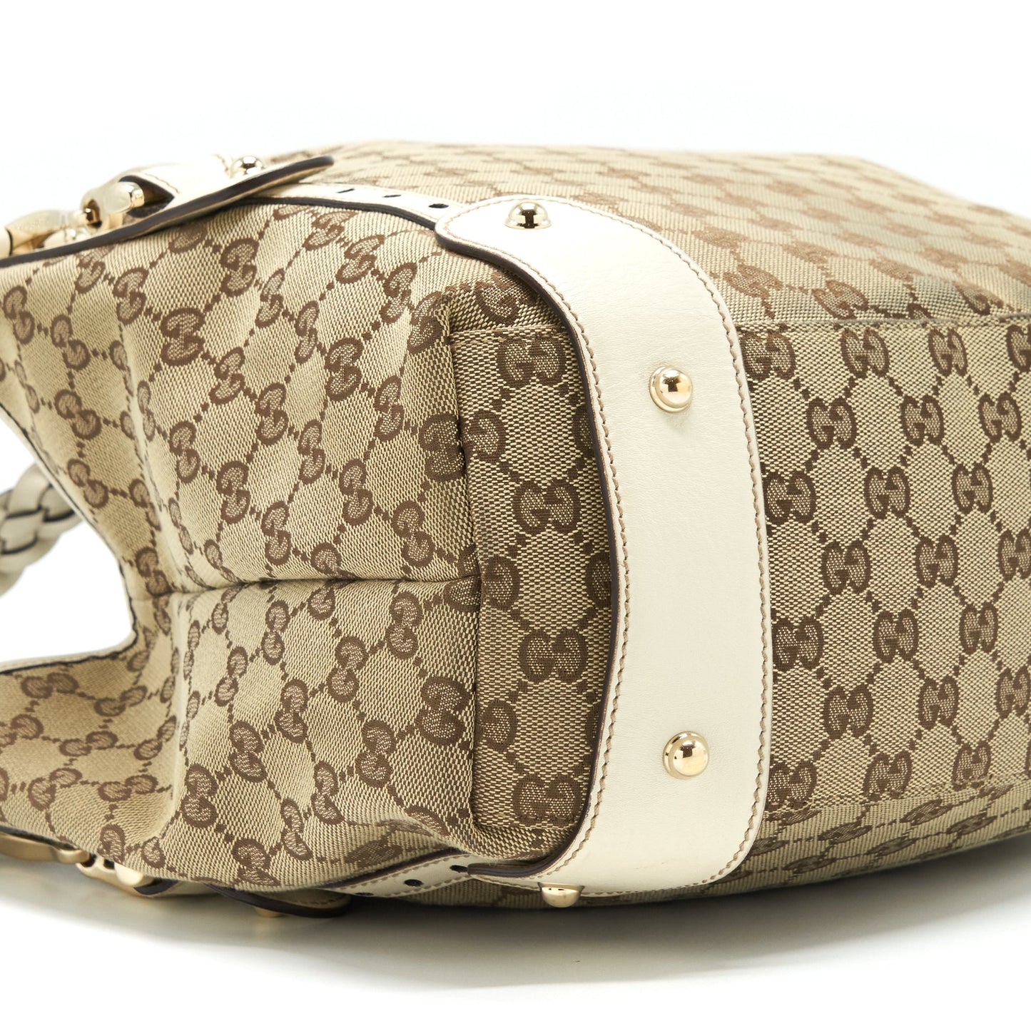 Gucci Tote Bag Canvas GG Supreme SHW