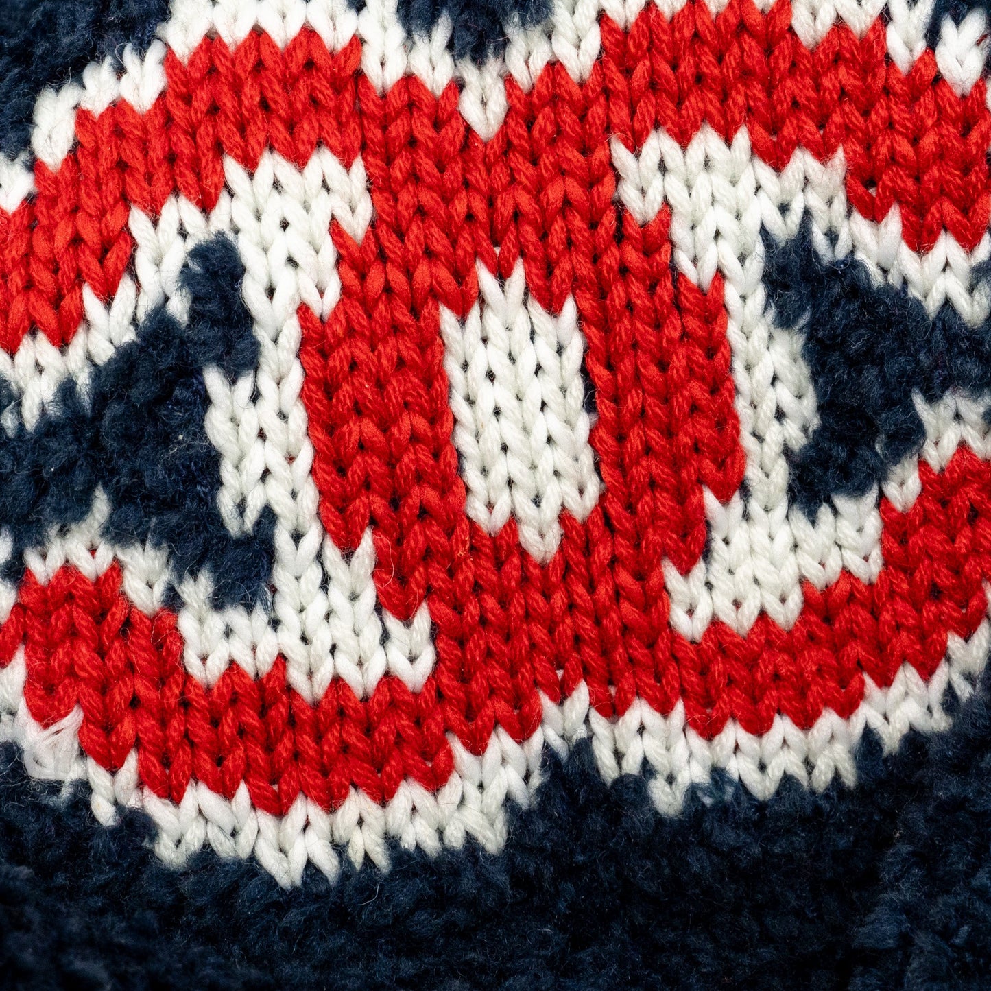 Chanel Size 34 Teddy Sweater Wool/Acrylic/Polyamide/Cashmere Navy Blue