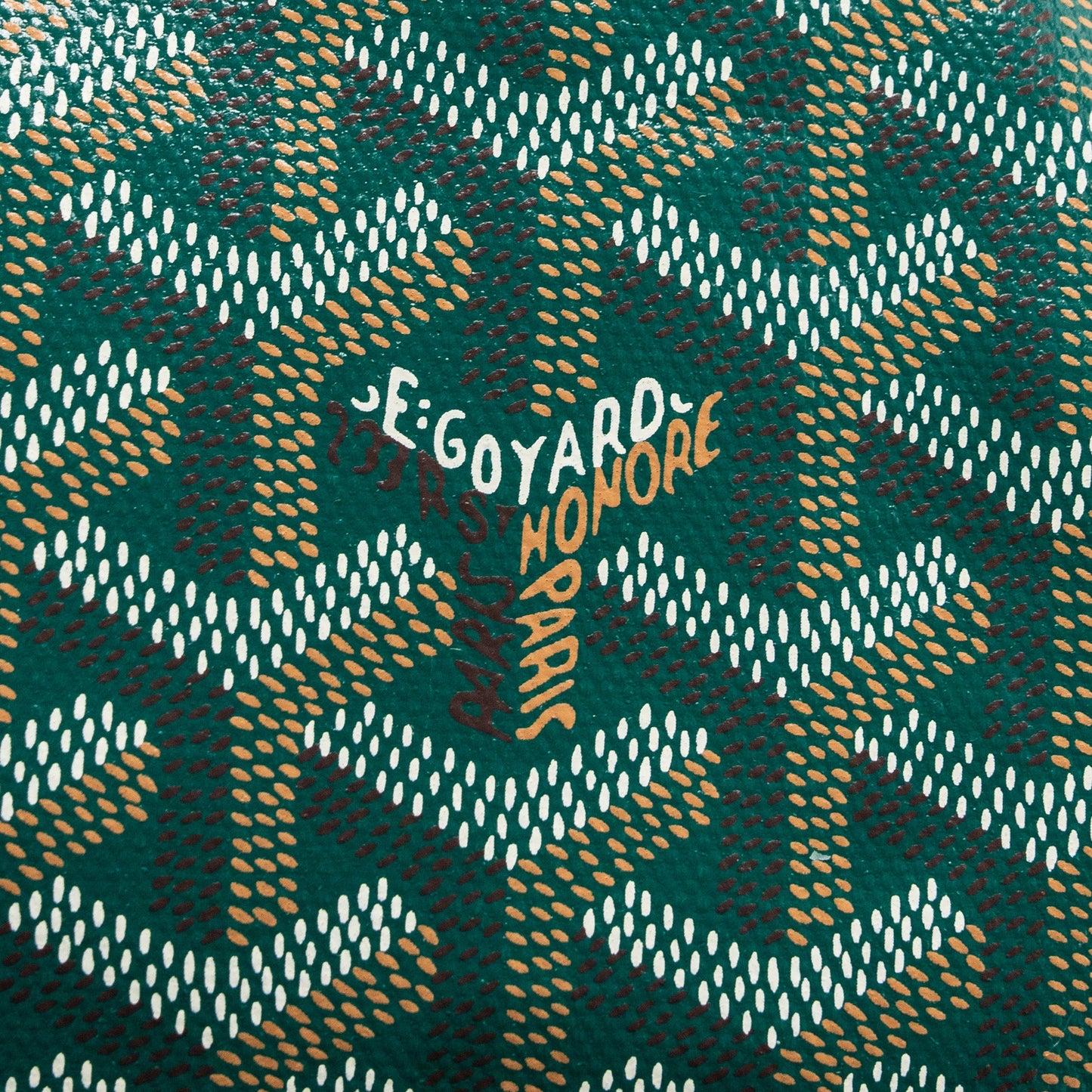 Goyard Anjou Mini Bag Canvas/Calfskin Green SHW