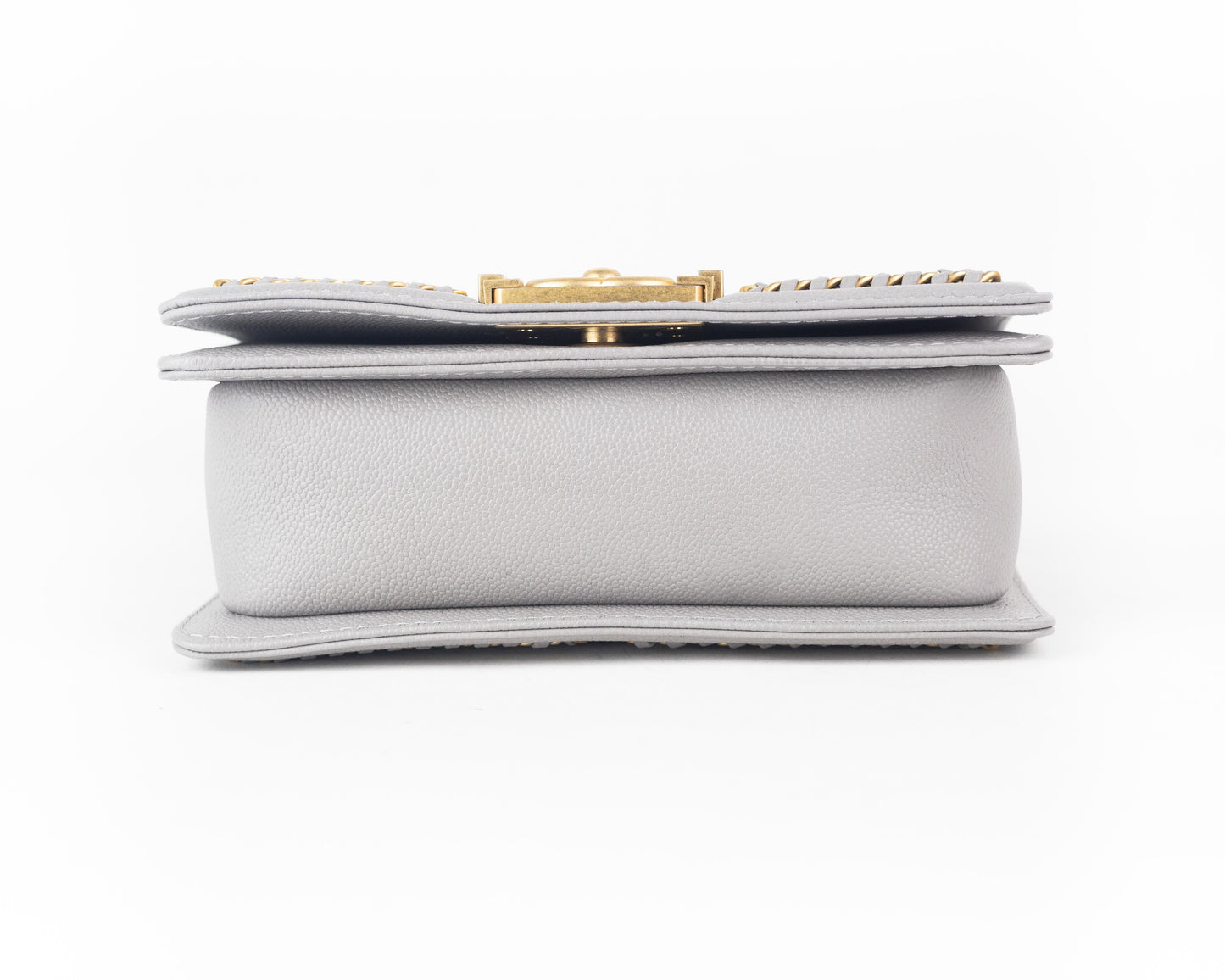 Chanel Small Boy Bag grey