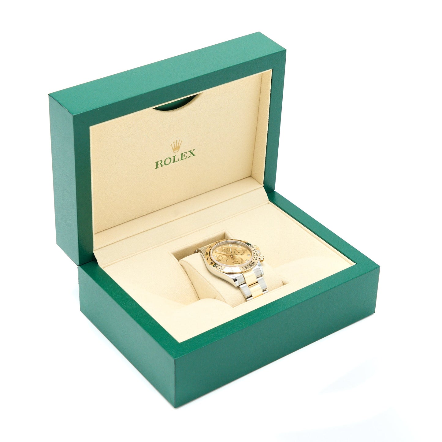 Rolex Cosmograph Daytona Oystersteel/Yellow Gold 40MM Champagne Colour Dial with Diamonds M116503-0006