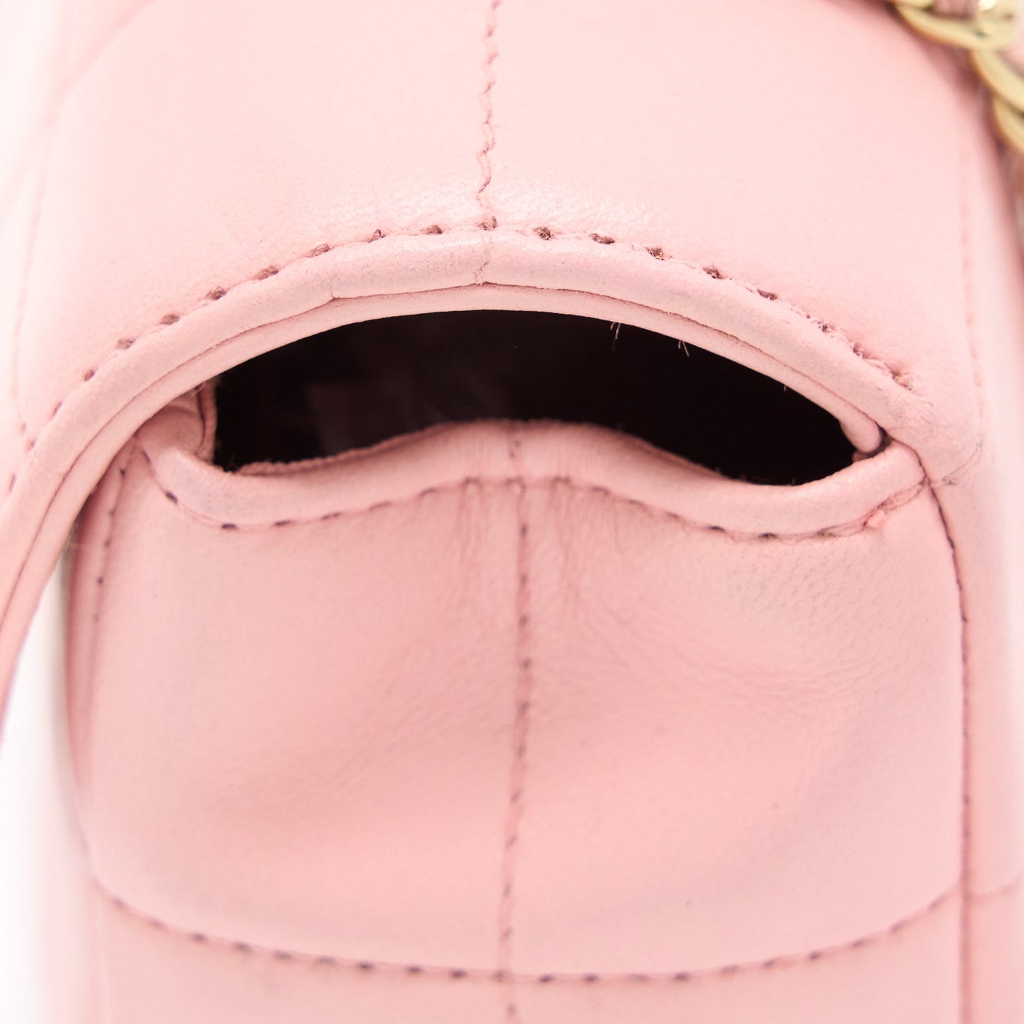 Chanel Camellia Mini Flap Bag Lambskin Pink GHW