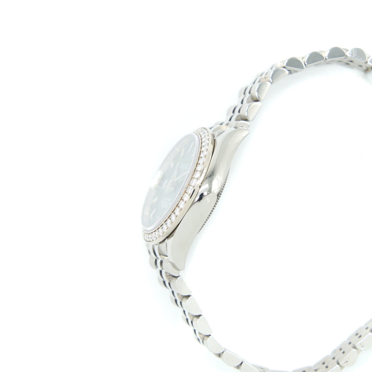 Rolex 31mm Datejust Oyster Perpetual Oystersteel White Gold Mint Green Dial With Jubilee Bracelet M278384RBR-0022
