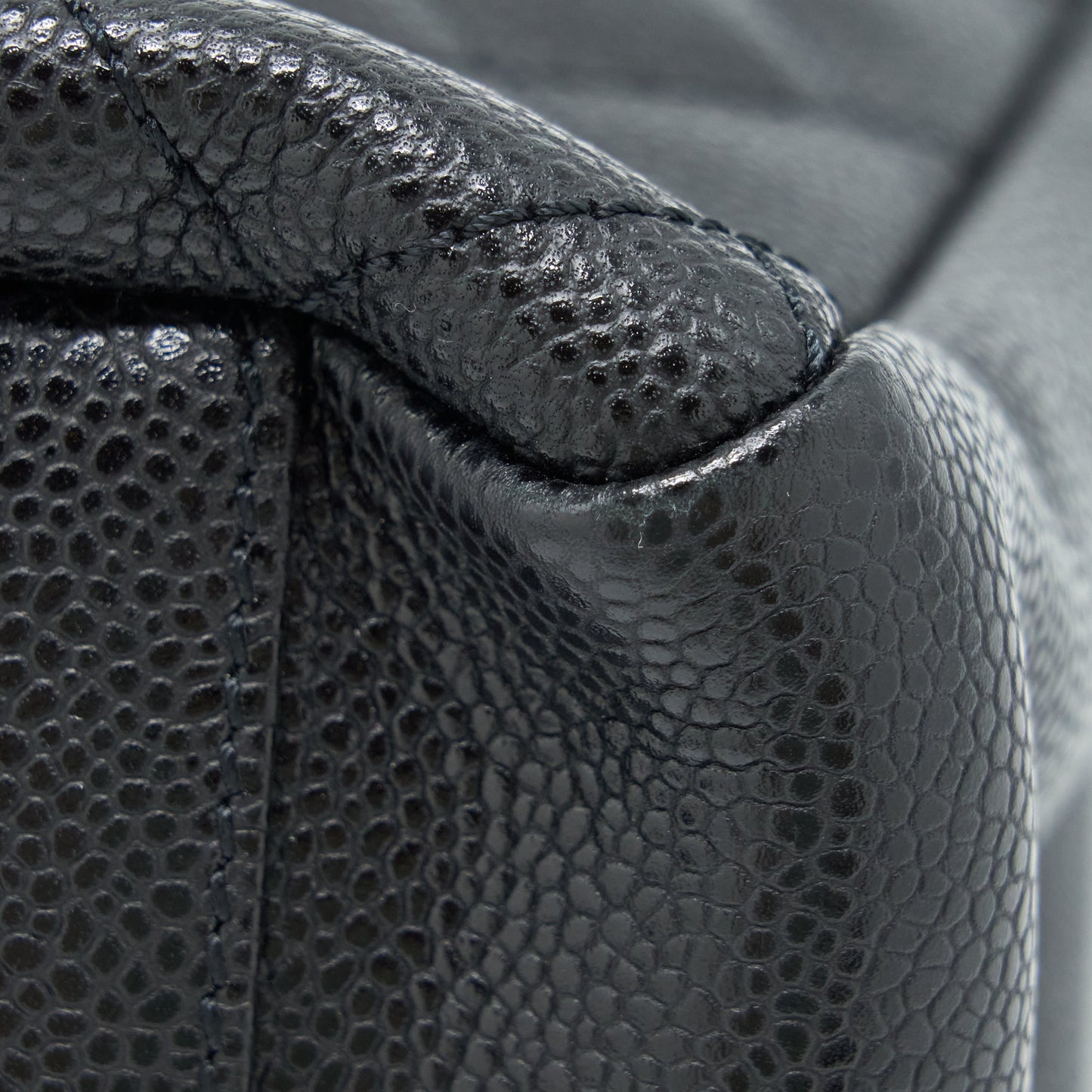 Chanel Grand Shopping Tote Bag Caviar Black GHW