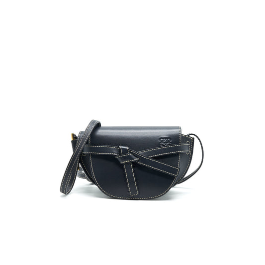 LOEWE GATE MINI LEATHER CROSSBODY BAG