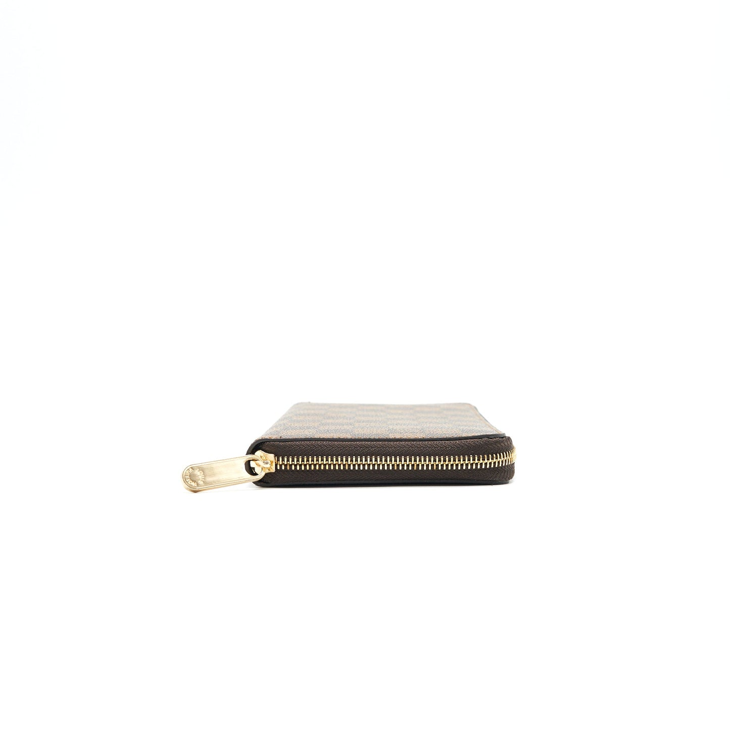 LOUIS VUITTON Zippy Wallet Damier Ebene Canvas