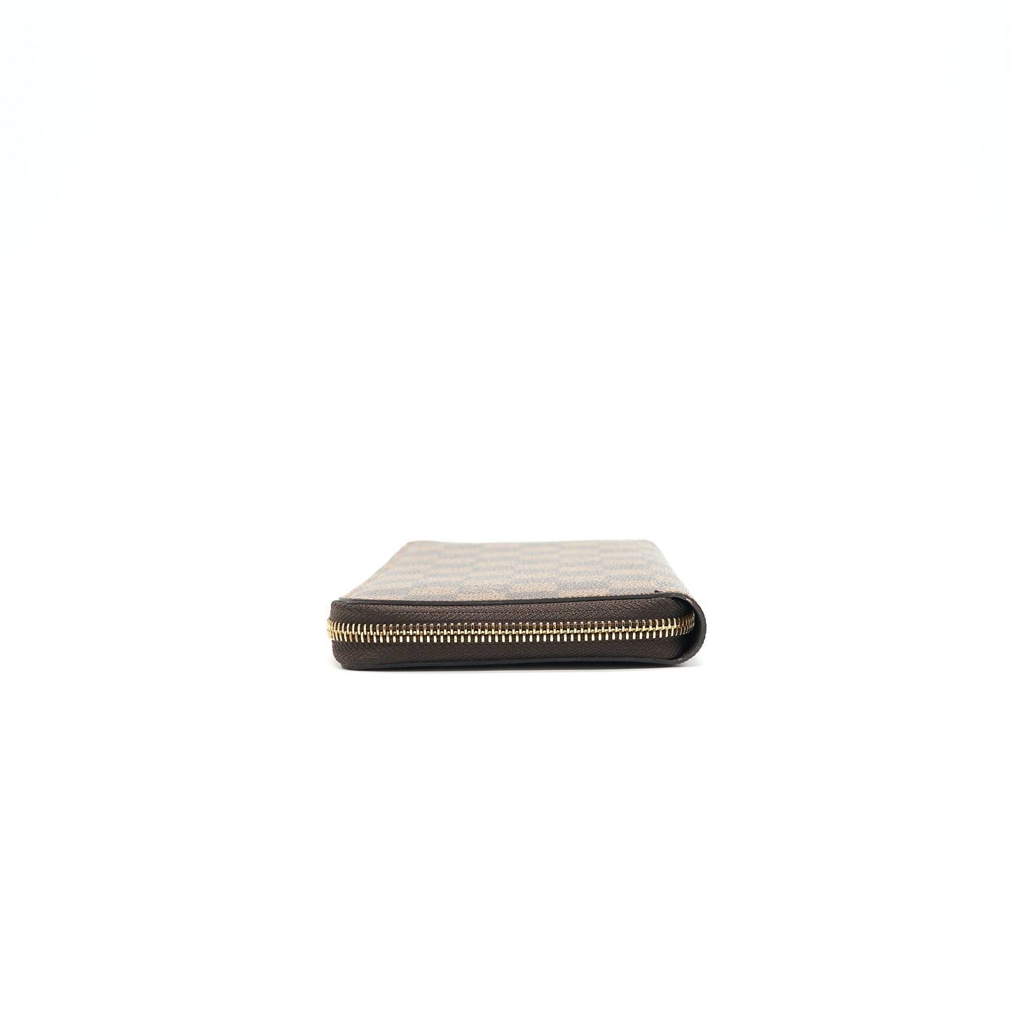LOUIS VUITTON Zippy Wallet Damier Ebene Canvas