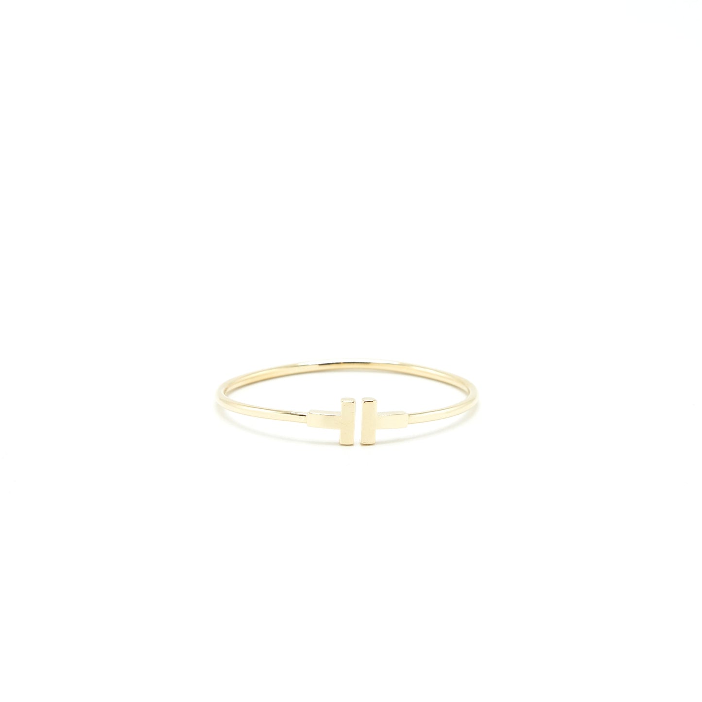 Tiffany Wire Bracelet 18K Gold size Small