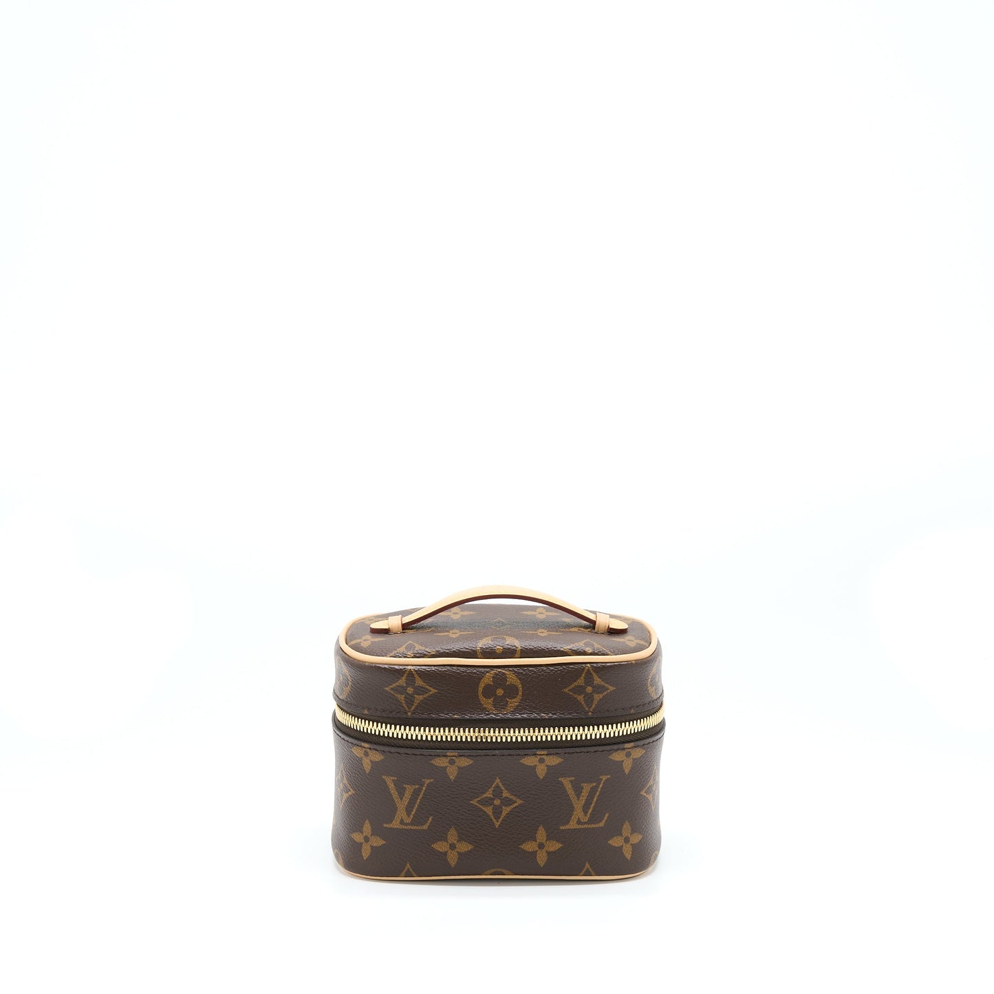 Louis Vuitton Nice Nano Toiletry Pouch Monogram Canvas GHW