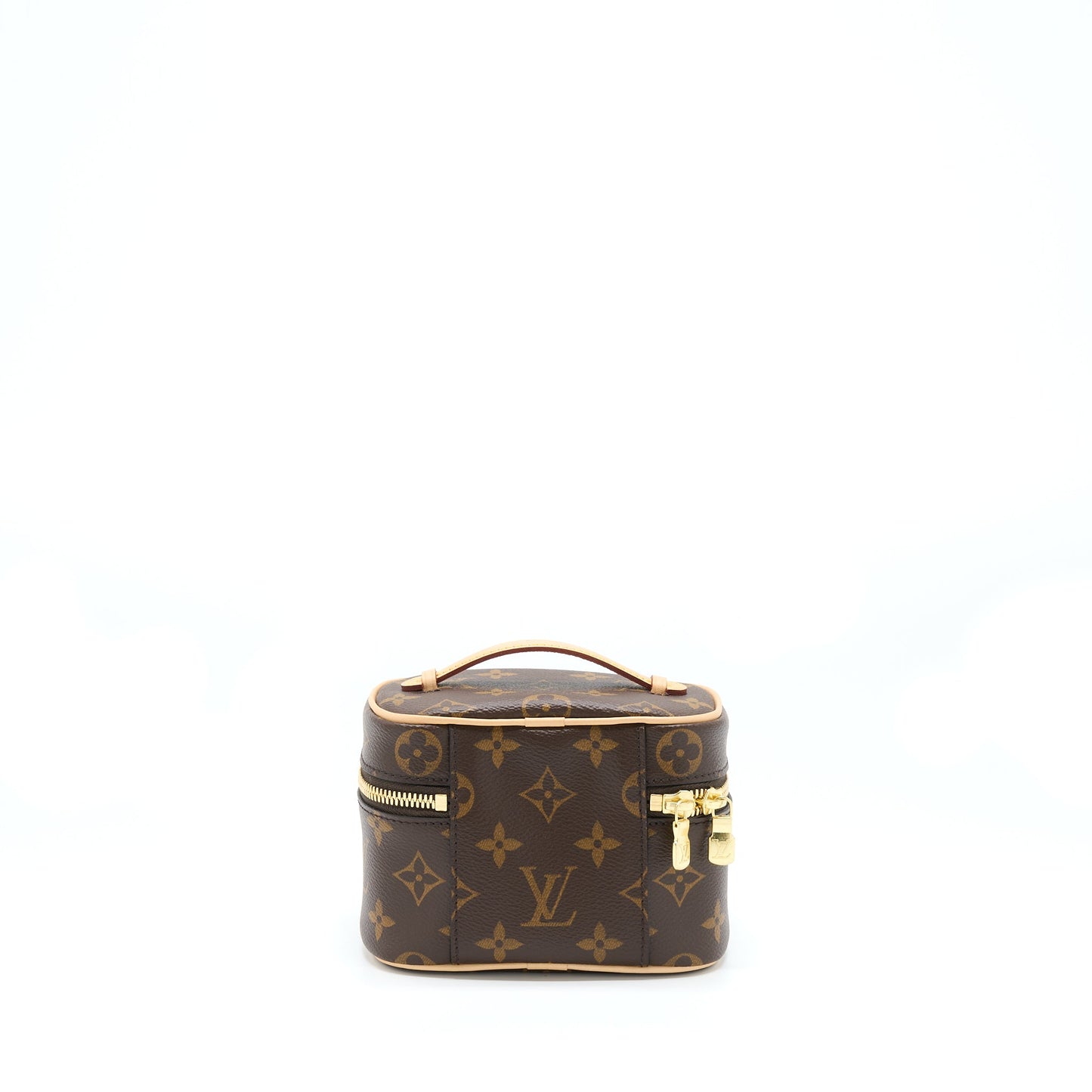 Louis Vuitton Nice Nano Toiletry Pouch Monogram Canvas GHW