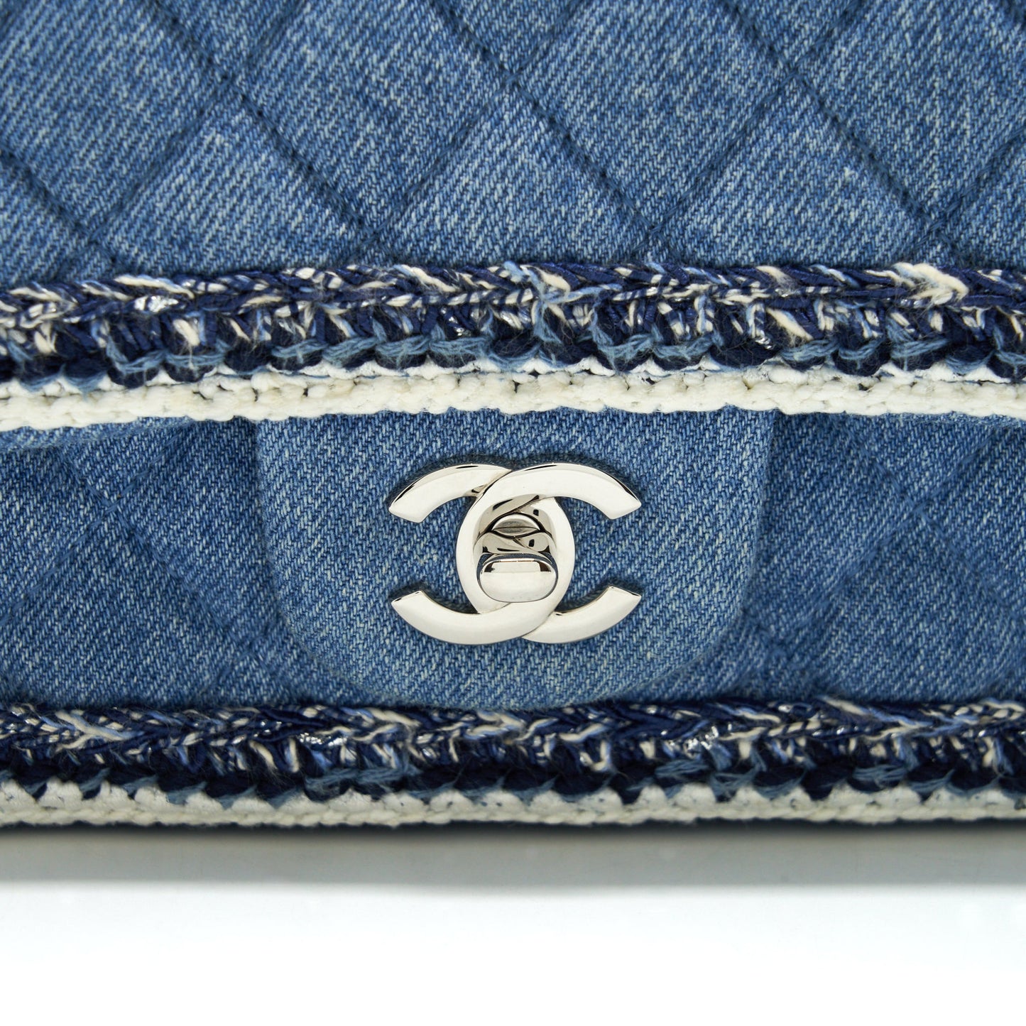 Chanel Classic Flap Medium Denim SHW