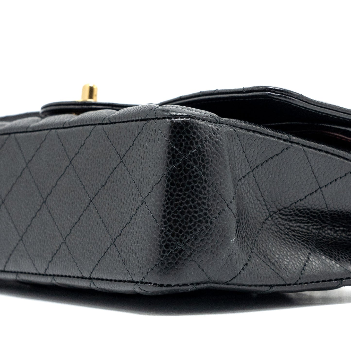Chanel Medium Classic Double Flap Bag Caviar Black GHW