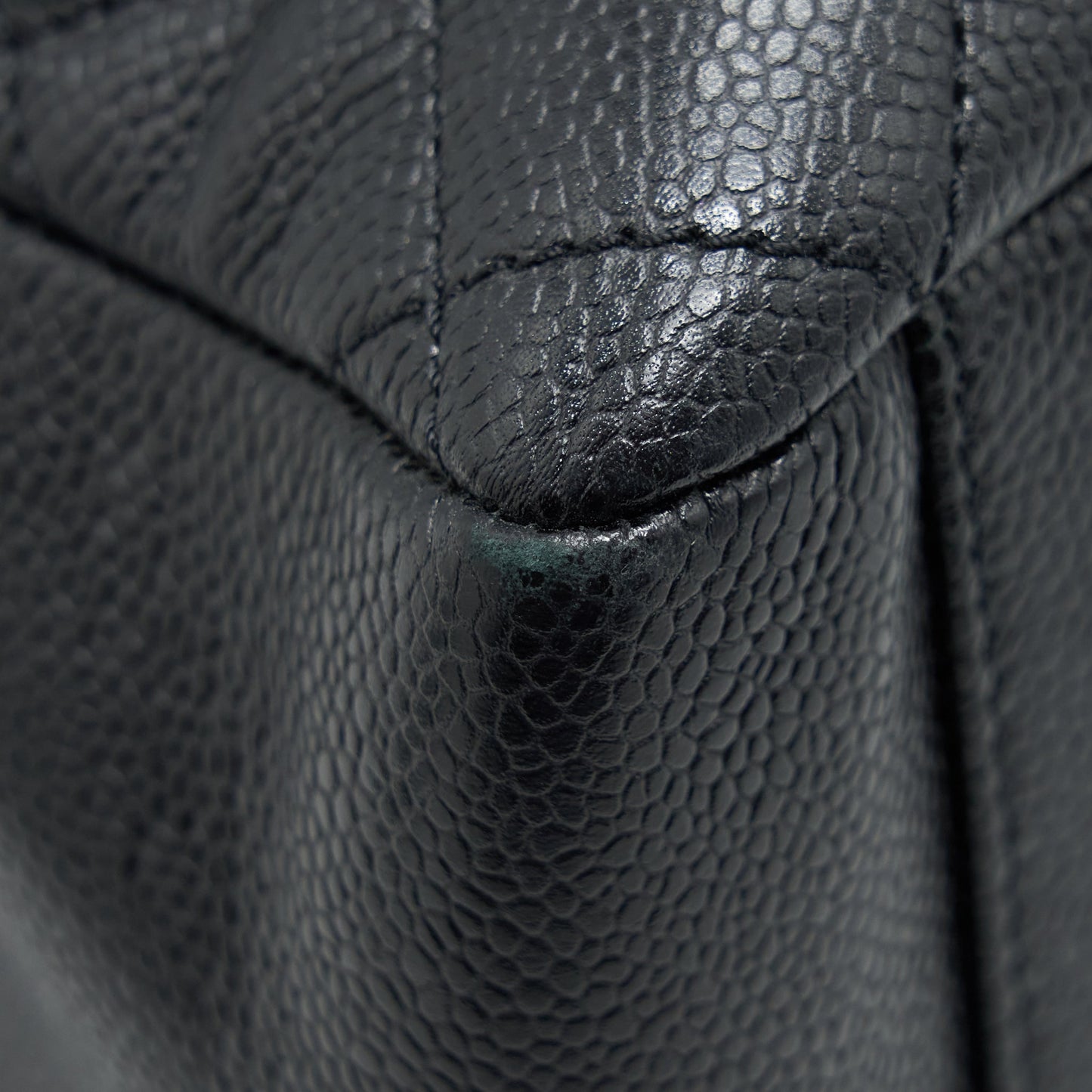 Chanel Grand Shopping Tote Bag Caviar Black SHW