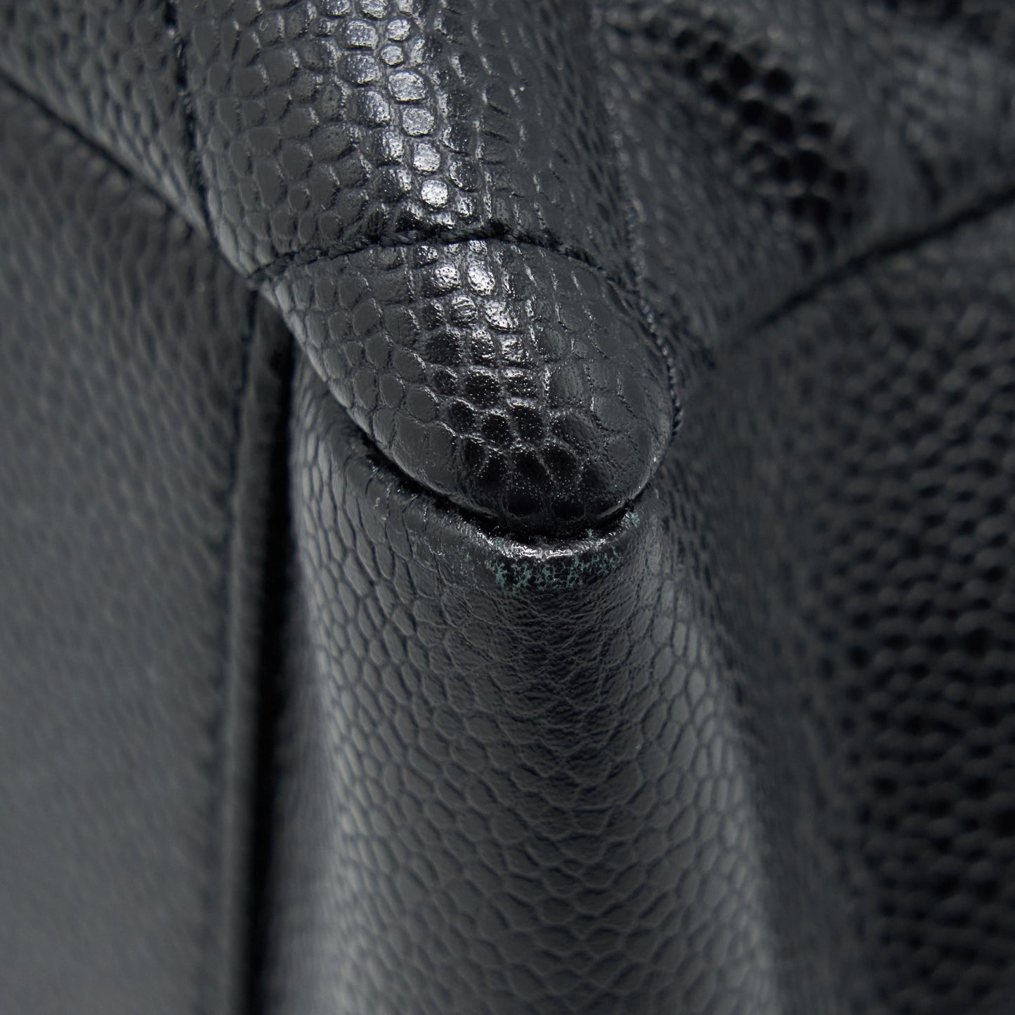 Chanel Grand Shopping Tote Bag Caviar Black SHW