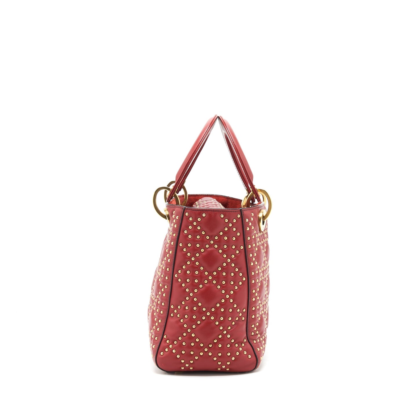 Luxury Dior Studded lady Luxury Dior Red GHW