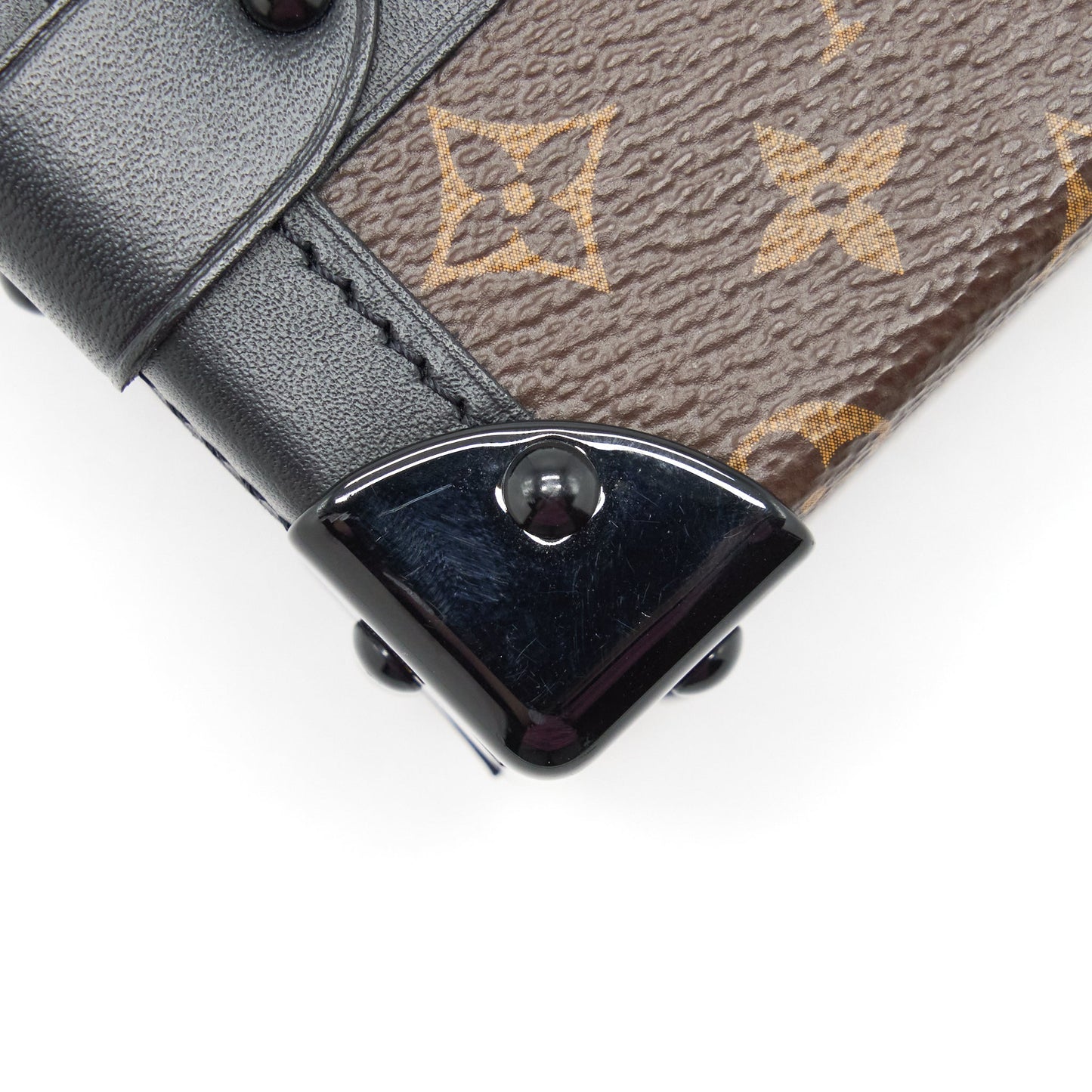 Louis Vuitton Petite Malle Monogram Canvas And Leather GHW